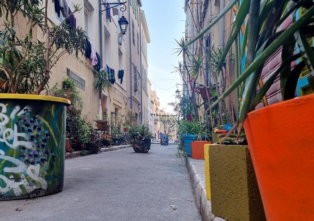 Le Jardin Du Panier Apartment Marseille Bagian luar foto